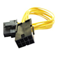 Pikkukuva 3 / 3: 8-pin Pcie-virtakaapeli GPU-näytönohjaimelle Pci-express Pci-e 20cm