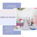 Miniatyrbillede 5 af 5: 10-etagers cupcake-holder stativ rundt macaron tårn stativ klar kage display rack til bryllup fødselsdag