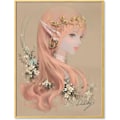 Miniatyrbild 1 av 5: 5D Diamantmålning Set för Vuxna Rosa Ros Fe Diamantkonst Set Vuxen Diamantprick Set Full Diamant Inlagd Dekoration Set