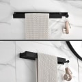Miniatyrbilde 3 av 5: Håndkleholder for bad, selvklebende veggmontert håndkleholder,