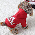 Miniatyrbild 2 av 3: Hundkläder Adidog 2024 Nya Vinter Kläder för Små och Mellanstora Hundar Hoodies Valpkläder Tröja Pink Xl 3*4.5kg