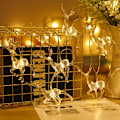 Miniatyrbillede 4 af 4: LED elglampe, juledekorativ farvelampe streng lampe batterilampe, farve, 3m 20 lampe batteri elg