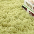 Miniatyrbillede 4 af 5: Rundt bademåtte skridsikkert shaggy badeværelse tæpper, mikrofiber shaggy tæppe, superabsorberende måtter, maskinvaskbare bademåtter, style05, 60cm Wine Red