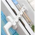 Miniatyrbilde 1 av 5: Vinduslås for utvendig åpning, barnesikring, klemsikring, vinduslås for ventilasjon, utadgående åpning for UPVC-vindu, tre og aluminium