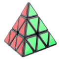 Miniatyrbilde 1 av 2: Trekantet pyramideformet Speed Magic Puzzled Cube