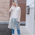 Pikkukuva 3 / 4: Aikuisten pyöräily- ja vaelluskuvioitu sadeviitta Leopard XL