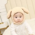 Miniatyrbilde 1 av 5: Babylue varm ullue i høst og vinter for gutter og jenter babylue 6-12-24 måneder barnas ullue beige