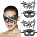 Miniatyrbilde 4 av 5: Par venetianske masker, 2 stykker, maske for karnevalfest kostymeball fest karnevalskveld