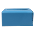 Miniatyrbild 1 av 2: Stansfri Traceless Tissue Holder Väggmonterad Tissue Box Servett Box Tissue Förvaringsbox (blå)