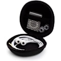 Miniatyrbillede 2 af 5: 3 stk. Universal In-Ear Earphone Case - Hard Case til Hovedtelefoner, iPod Shuffle, USB-drev, Kabel - Sort Multifunktionel Bærepose