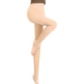 Miniatyrbild 1 av 4: Dam vinter varma stretchiga termiska leggings, fleecefodrade byxor, fotstrumpor - Khaki