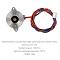 Miniatyrbilde 2 av 5: For CR10 3 CR6 VORON LITE Ekstruder Dobbel Gir Ekstruder Hardt Stål Reduksjonsgir Motor 3D-Skriver Deler