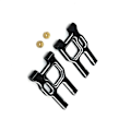 Pikkukuva 2 / 5: RC-auton etu alatukivarsisarja LC RACING 1/10 PTG-2 PTG-2R RC-auton päivitysosille, musta