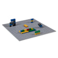 Miniatyrbillede 3 af 5: 5 stk. Klassiske bundplader 10\" X 10\" Stakbare murstensbundplader Kompatibel med alle større mærker Bundplade Light Grey