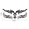 Pikkukuva 2 / 3: Universaalit Racing Hood Stripe -vinyyli tarrat autoon, maasturiin, kuorma-autoon, uusi punainen