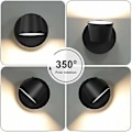 Miniatyrbillede 2 af 5: Moderne LED væglampe væglampe 350 drejelig nordisk stil LED væglampe indendørs væglampe soveværelse stue