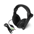 Miniatyrbilde 5 av 5: Kablet håndfri øretelefon hodetelefoner headset med mikrofon for PC datamaskin bærbar PC