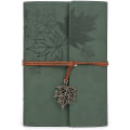 Pikkukuva 1 / 3: Nahkainen kirjoituslehtiö, Maleden Classic Spiral Bound Notebook Täytettävä päiväkirja
