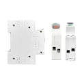 Miniatyrbilde 4 av 5: TOB9S-VAP TUYA Smartlife 63A 1P+N WIFI Smart Bryter Energimåler Kwh Måling Overvåking Strømbryter Relé MCB