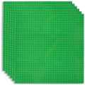 Miniatyrbillede 1 af 5: 2 stk. Klassiske bundplader Byggeplader til byggeklodser 25,5x25,5cm Grå Green