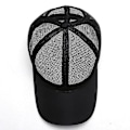 Miniatyrbillede 4 af 4: Unisex Mesh Baseball Caps Justerbar Åndbar Fuld Net Sol Hat Navy blue
