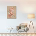 Miniatyrbild 5 av 5: 5D Diamantmålning Set för Vuxna Rosa Ros Fe Diamantkonst Set Vuxen Diamantprick Set Full Diamant Inlagd Dekoration Set