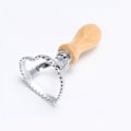 Miniatyrbillede 1 af 2: Dumpling Cookies Form Kage Cutter Diy Kant Blomster Presse Biscuit Form
