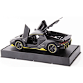 Miniatyrbillede 5 af 5: Kompatibel med 1:32 Lamborghini LP770 bilmodel legetøj børns lyd og lys træk tilbage bil zink legering legetøj børns dreng pige gave sort