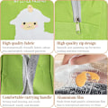 Miniatyrbilde 3 av 5: Kjølebag for små jenter, isolert matboks, matboks for barn