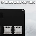 Miniatyrbillede 4 af 5: CM51+ OSU Gaming Tastatur Hvid Switch Hurtig Trigger Magnetisk Switch Tastatur med Knap Skærm Kopier Indsæt Genvej Sort