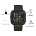 Skärmskydd för Fitbit Versa 2 / Fitbit Versa 2 Se  Våtapplicerad Tpu Plastfilm Anti-bubbla Anti-scratch
