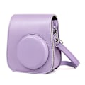 Pikkukuva 1 / 5: Instax Mini 11 -kameran suojakotelo, pehmeä PU-nahkainen laukku taskulla Purple