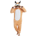 Miniatyrbillede 1 af 3: Unisex Flannel Dyre Pyjamas Heldragt Nattøj Hoodie Natdragt Fest Cosplay Dyr Siamese Pyjamas S