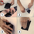 Pikkukuva 4 / 5: Erittäin kestävä, vettähylkivä ja vedenpitävä teippi, läpinäkyvä Flex Tape Black 20cm