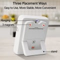 Miniatyrbillede 4 af 5: Digital dobbelt køkkentimer, 3 kanaler optælling/nedtælling timer, madlavningstimer, stort display, høj lydstyrke alarm og blinkende lys med magnetisk bagside, Sta