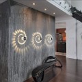 Miniatyrbillede 5 af 5: 3 Watt LED væglampe, aluminium væglampe, badeværelseslampe, moderne væglampe, [Energiklasse A+]