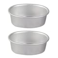 Miniatyrbillede 1 af 3: 2 stk. ovale ostekakeformer Non Stick bageforme Pudding geléforme gave