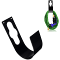 Miniatyrbilde 2 av 5: Hageslangeholder Veggmontert Tungt Slangeholder Henger For 150ft 100ft 75ft 50ft Utvidbar Slange Svart