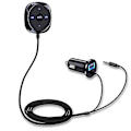 Miniatyrbild 1 av 2: Bluetooth Handsfree-mottagare Inbyggd mikrofon Usb-billaddare