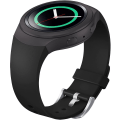 Miniatyrbilde 1 av 5: Band for Samsung Gear S2 - Myk silikon sportsrem i erstatningsstil Black