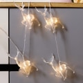 Miniatyrbillede 5 af 5: Jule LED drejende hjort streng lys julelys streng lys dekorative lys 2m 20 lys