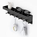 Miniatyrbillede 4 af 5: Væg Hylder Hjem Stue Soveværelse Hylder Magnetisk Nøgleholder