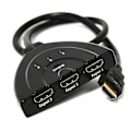 Miniatyrbilde 1 av 4: 3-porters HDMI-splitterkabel 1080p Multi Switch Switcher Splitter Selector Hub Box