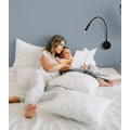 Miniatyrbillede 4 af 5: Sort læselampe, fleksibel svanehals LED-lampe 3W 3000K vægmonteret læselampe 240V med afbryder til soveværelser indendørs stue