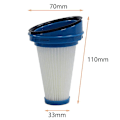 Miniatyrbillede 2 af 4: 2 stk. Vakuum Udskiftning Plisseret Filter Til 2-i-1 Ledningsfri Lithium Stick Sva520 Sva420 Til Black Decker Svf11 Hepa