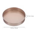 Miniatyrbild 3 av 3: 1 set löstagbar botten ägg pajform nonstick mini rund ägg paj bakform