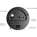 Miniatyrbild 3 av 5: Barn Analog Klocka Pojke Flicka Larmklocka, Tyst Icke-Tickande Larmklocka, Snooze Sängbordslarmklocka, Lätt att Ställa in och Batteridriven Lejon