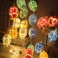 Miniatyrbild 2 av 5: 1,5 m 10 LED påsk färgglada spruckna ägg LED ljusslinga ägg påskfest glad påskdag dekor för hem 2023 vårfestival gynnsam white