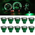 Pikkukuva 1 / 5: 10x T5 B8.5D 5050 SMD Vihreä Auton Kojelaudan LED-mittaristovalot Tarvikkeet