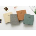 Miniatyrbilde 5 av 5: Lin Hardcover Fotoalbum 100 Bilder Stor Kapasitet For Familie Bryllup Ferie Omtrent 10cm Beige Beige